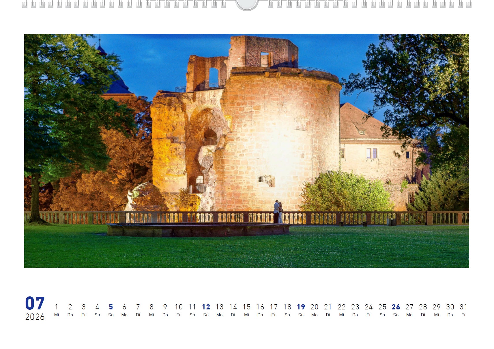 Heidelberg Kalender 2026