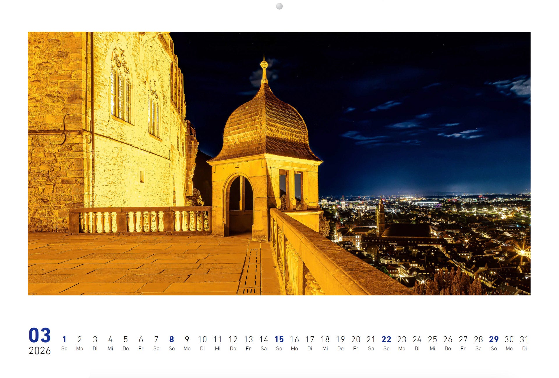 Heidelberg Kalender 2026