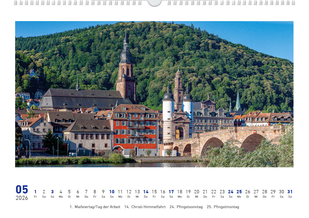 Heidelberg Kalender 2026