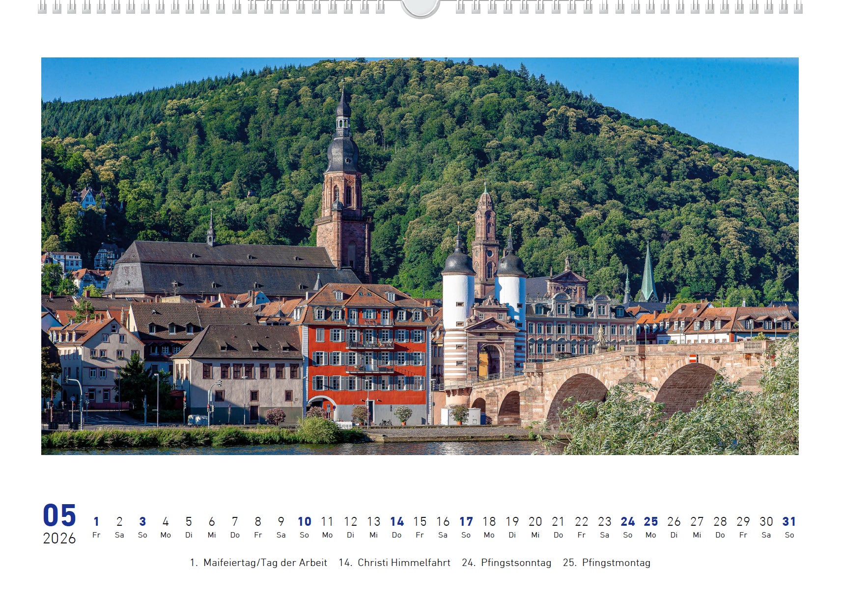 Heidelberg Kalender 2026
